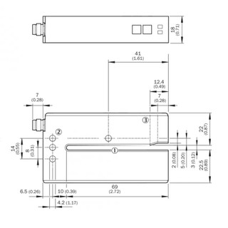 Cảm biến Sick UFN3-70B413 (chính hãng mới 100%)