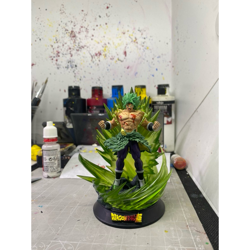 mô hình resin Dragon Ball Broly 12cm
