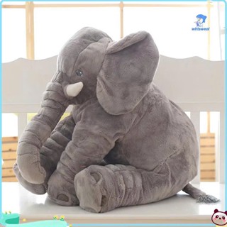 Gấu Bông Voi Xám Ôm Cao Cấp ANVIHOME Gấu Bông Voi Ngồi Thú Nhồi Bông Chất Liệu Nhung Mịn Cao Cấp