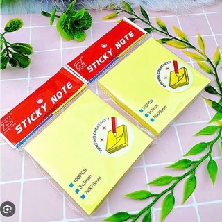 2 xấp Giấy Note Giấy ghi chú, giấy note, giấy ghi nhớ vàng kích thước 3x2, 3x3, 3x4, 3x5 (1xấp 100 tờ)