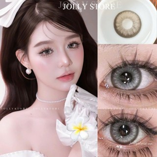   6M  Lens Kính áp tròng 421 Gray JOLLY STORE giãn to 14.5mm LUNA EYES 