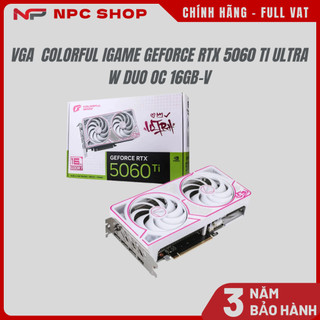 VGA - Card màn hình COLORFUL IGAME GEFORCE RTX 5060 TI ULTRA W DUO OC 16GB-V