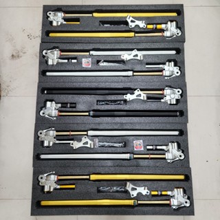  Phuộc CNC Ti Vàng BKYS Cao Cấp Cho Xe Điện Xmen – X5 – Z3 – MSX | Êm Ái – Bền Bỉ – Tặng Kèm Pat Heo 