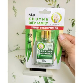 Dầu Khuynh Diệp Family cao cấp hiệu bà bồng cháu Shabigroup (C/25ml)