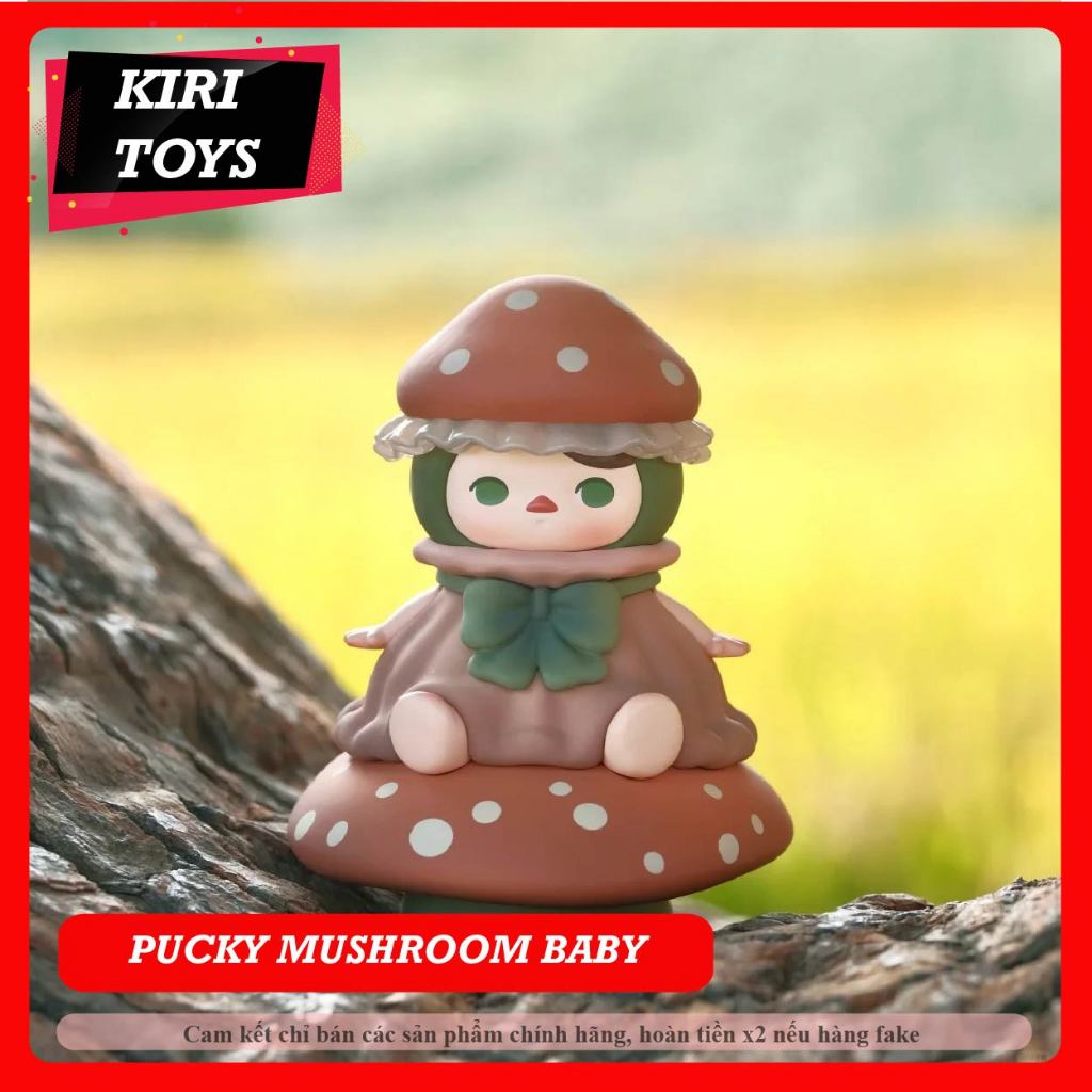 Pucky Mushroom Baby phiên bản đặc biệt - Pop Mart