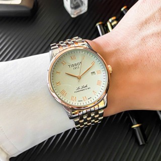 Đồng hồ nam Tis.sot chạy pin kim trôi (giả cơ) Size 38 mỏng 9mm vỏ máy dây đeo đúc nguyên khối