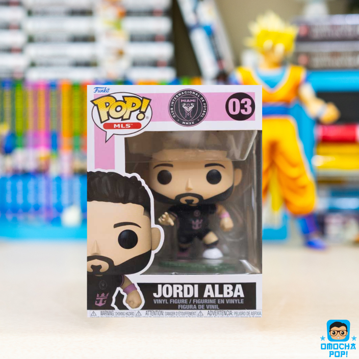 Mô Hình Chính Hãng Funko Pop Footbal l: Inter Miami : Jordi Alba #03