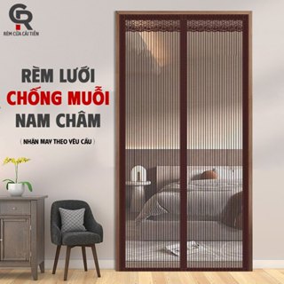 Rèm Chống Muỗi Nam Châm Lưới Chống Muỗi Cửa Sổ Mùng Màn Chống Muỗi Làm Theo Yêu Cầu - Công Rèm