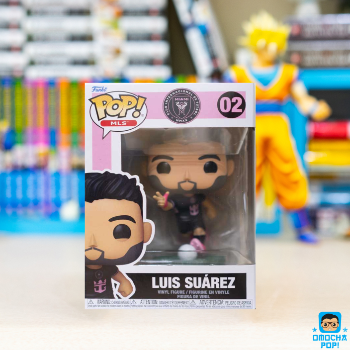 Mô Hình Chính Hãng Funko Pop Footbal l: Inter Miami : Luis Suárez #02