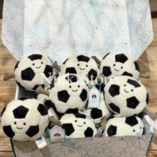 (FullTag) JELLYCAT Móc Khóa Bóng đá, Móc Khóa Gấu Bông Bóng Đá, Jellycat Bag Charm, Móc khóa Treo Túi
