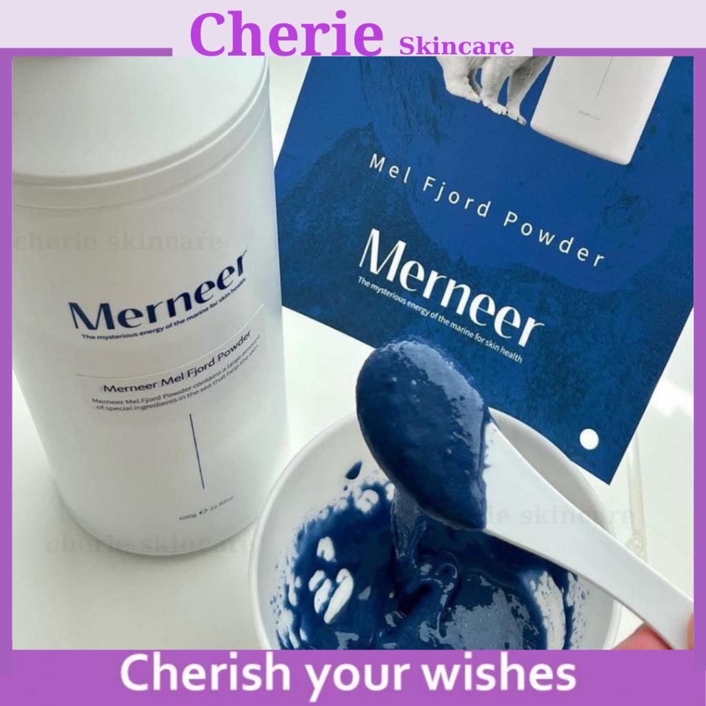 (50g dùng thử) Mặt Nạ Tảo Biển Merneer Mel Fjord Powder & Thalasso Therapy