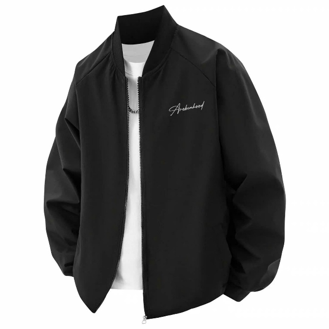 Áo khoác bomber dù 2 lớp trượt nước cản gió chống nắng unisex nam nữ Bảo Đăng.