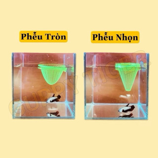 PHỄU ĐỰNG GIUN , TRÙN CHỈ CHO CÁ ( LỐC 20 CÁI )