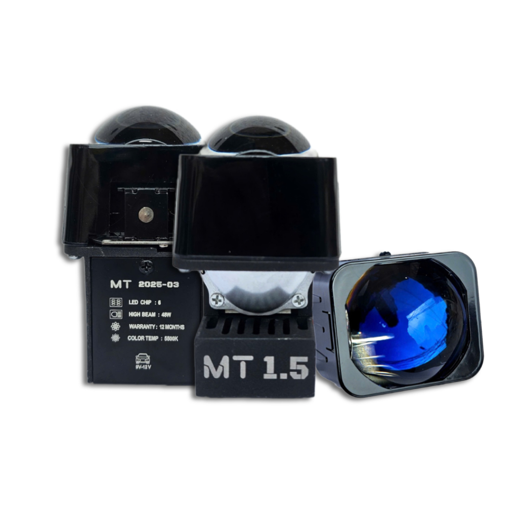 Bi LED 1.5 inch - 45w cắt sáng chống chói lắp Ô tô xe máy (giá 1 bóng)