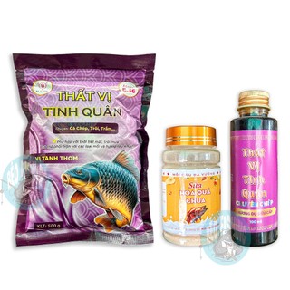  Hương Liệu Câu Cá Thất Tinh Quân + Sữa Hoa Quả Chua Bá Vương FIshing 