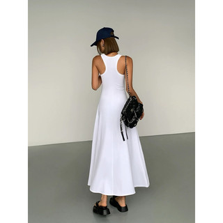 [Collin.]•Có sẵn•Váy maxi đen/trắng hè 2025 (Best seller)