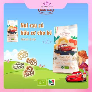 Nui rau củ hữu cơ DALLA COSTA Ý - Gói 200gr