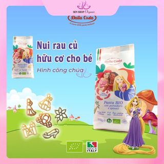 Nui rau củ hữu cơ DALLA COSTA Ý - Gói 200gr
