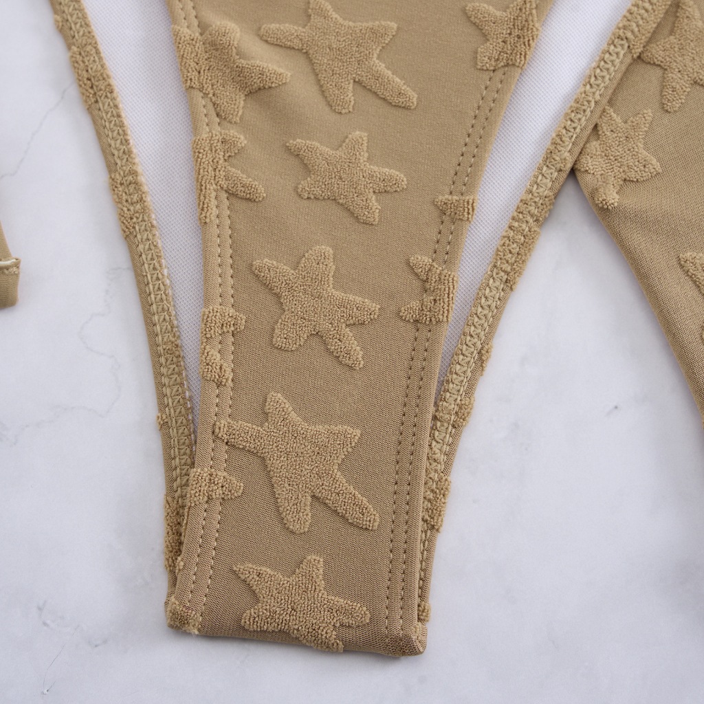 Set Bikini Đi Biển 2 Mảnh Kèm Khăn Quấn Sang Trọng – Họa Tiết Hoa Nổi, Hàng Quảng Châu Cao Cấp | BigBuy360 - bigbuy360.vn