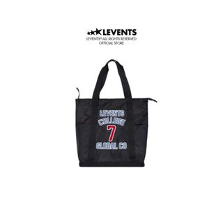 Túi Tote Levents College Nylon/ Black Chất Nylon Trượt Nước Unisex