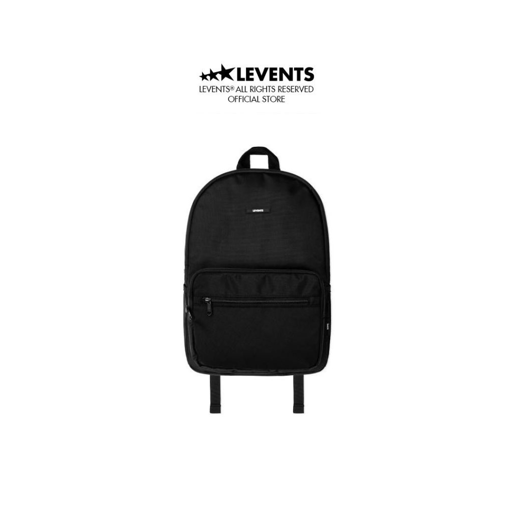 Ba lô Levents Classic/ Black Backpacks Chất Canvas Poly Unisex