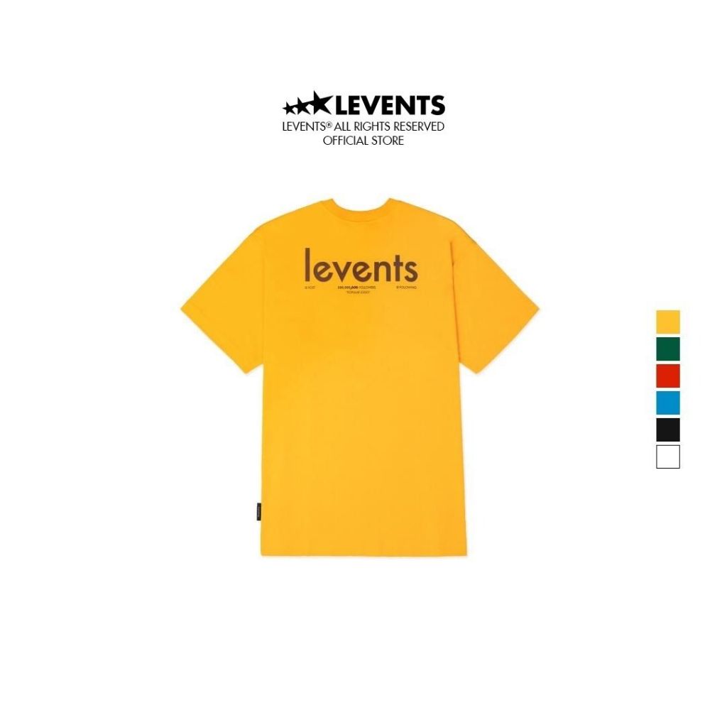 Áo Thun Levents Popular Logo 2.0 Tee 100% Cotton Unisex T-shirt Oversized