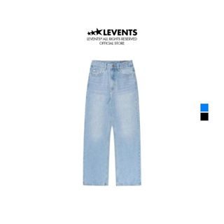 Quần Jeans Levents Classic Straight Pants Chất Denim Unisex Straight Fit