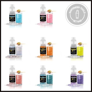BREW GLITTER - Bột nhũ pha cocktail 4 gram | EDIBLE GLITTER FOR DRINKS