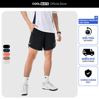 Quần short thể thao nam 6 inch có túi khoá zipped Coolmate