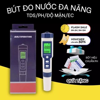 Bút Kiểm Tra Chất Lượng Nước 5 Trong 1 EZ-9909 Đo Độ PH/TDS/EC/Độ Mặn/Nhiệt Độ cho bể cá