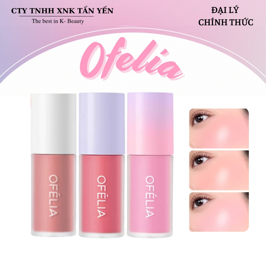 Má Hồng Dạng Kem OFELIA Lolli Liquid Blush