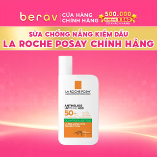 Sữa chống nắng dành cho da dầu mụn La Roche Posay Anthelios UVMUNE400 Oil Control Fluid 50ml