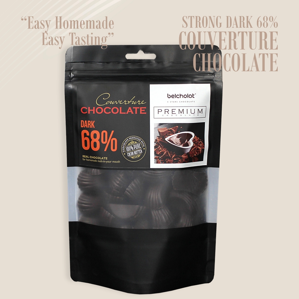 Dark Couverture Chocolate 68% / Bag 150g/270g