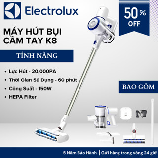 Electrolux Máy hút bụi không dây K8  hoàn toàn mới. Máy hút bụi gia đình. Máy hút bụi cầm tay.