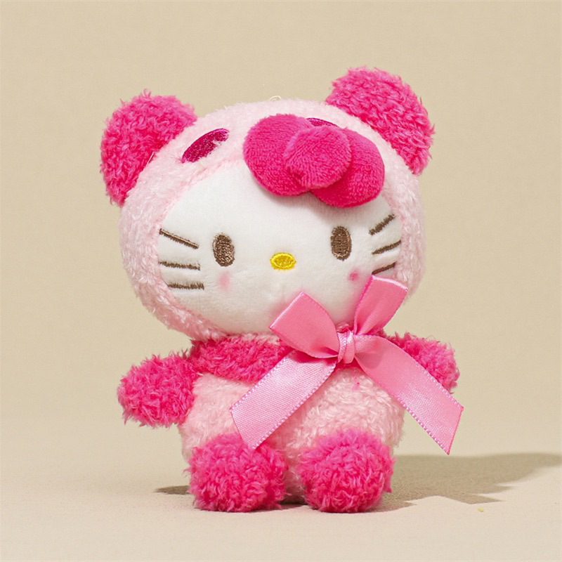 Gấu Bông Hello Kitty/ Helo Kitty Dễ Thương Hồng Mềm Mịn Saka