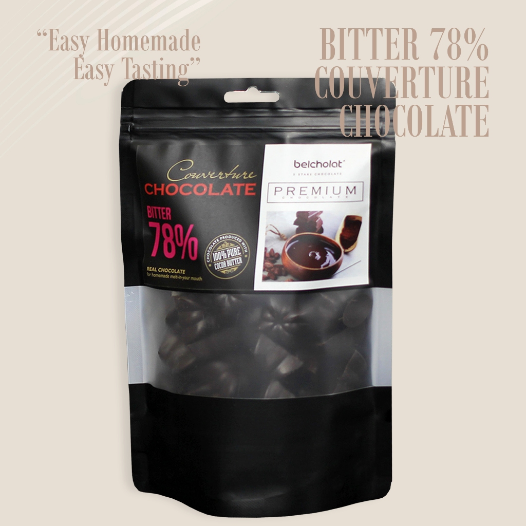 Bitter Couverture Chocolate 78% / Bag 150g/270g