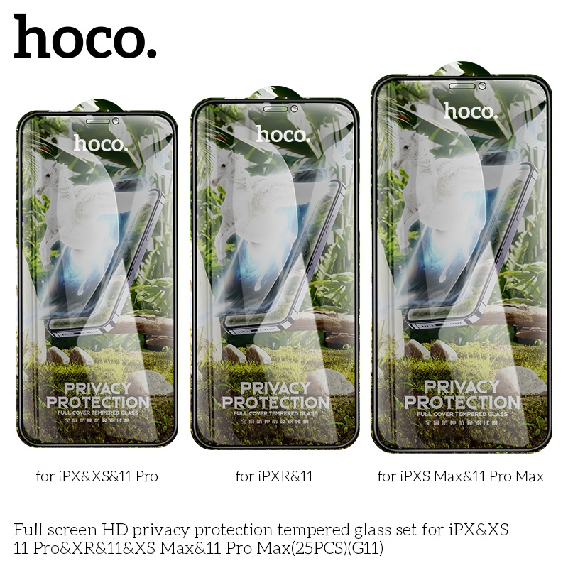 Kính cường lực chống nhìn trộm Hoco, chống xước full màn hình bảo vệ mắt mỏng nhẹ nhàng - PKS | BigBuy360 - bigbuy360.vn