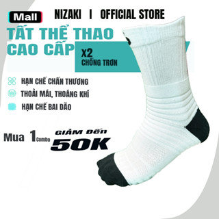 [COMBO] Tất Thể Thao Đá Bóng Nizaki Sport 6 Vớ Đá Banh Cao Cấp Tất Chống Trơn Trượt Ôm Và Bảo Vệ Chân Chất Liệu Cotton