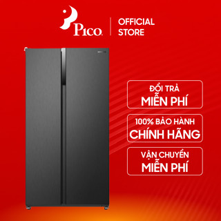 [Pico Official - Lắp đặt 0Đ HN HCM] Tủ lạnh Hitachi Side By Side 525 lít Inverter HRSN9552DDXVN màu xám