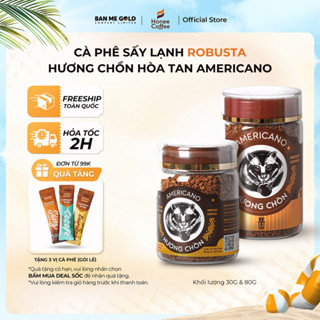 [NHẬP BANM10K - GIẢM 10K] Cà Phê Robusta Hương Chồn Sấy Lạnh Americano (30g/80g) Cà Phê Chồn Sấy Lạnh Ban Me Gold