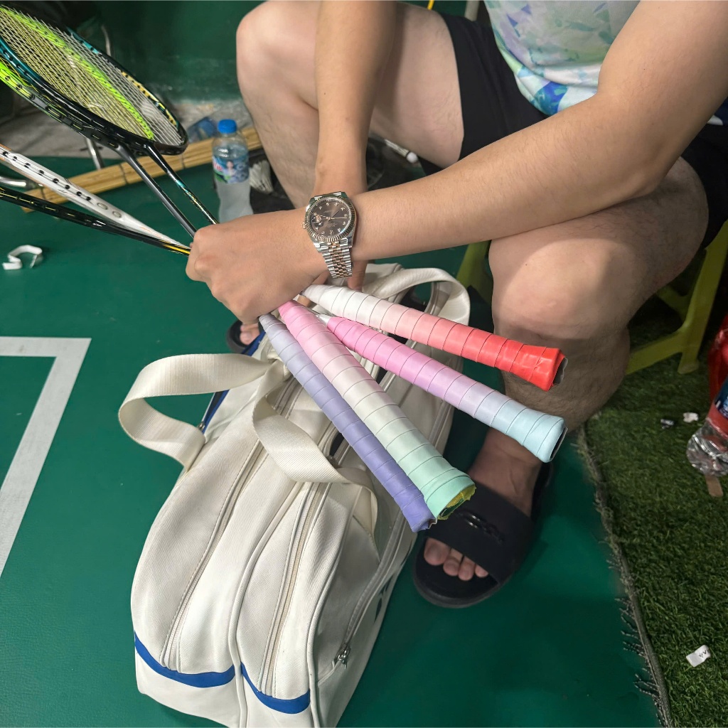 10 Cuộn Quấn Cán Vợt Cầu Lông Bumbee AS005 Chống Trơn Trượt Hiệu Quả
