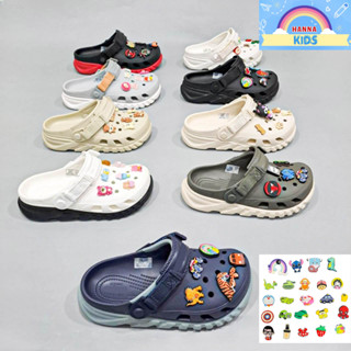 Dép Classic Duet Max 2 II Cho Nam Nữ Người Lớn HannaKids Sục Clog Unisex Giày Đi Biển Xuất Xịn Siêu Bền Chống Nước