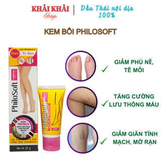 Kem bôi giãn tĩnh mạch PhiloSoft LegActif 25G Thái Lan