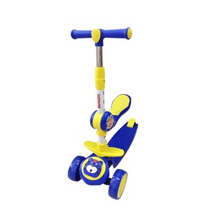 XE SCOOTER CÓ CHỖ NGỒI CHO BÉ, PHÁT ĐÈN Ở BÁNH XE