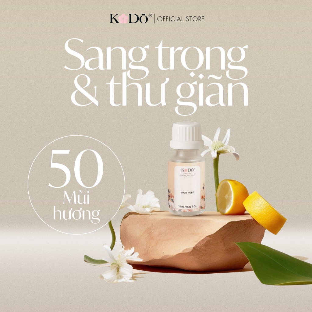 [Tổng Hợp 10ml] Tinh Dầu Nước Hoa KODO Nguyên Chất, Mùi Hương Sang Trọng, Thư Giãn