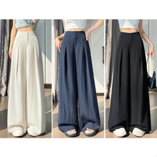 Quần tây công sở ống suông  ly to chất GOLD hàn ống rộng dài đi làm công sở đi học đi chơi Quangold453