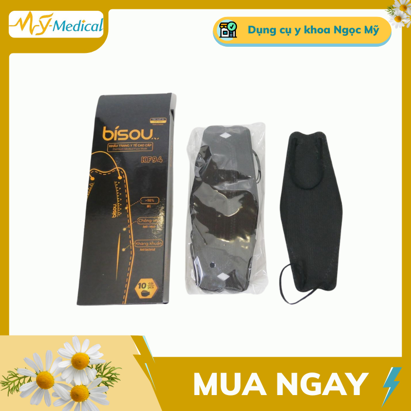 Khẩu trang Bisou KF94 (hộp 10 cái)
