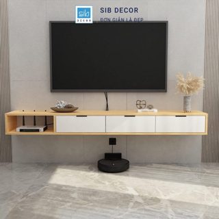 Kệ Tivi Treo Tường SIB Decor KTV2536 Hiện Đại Nhỏ Gọn