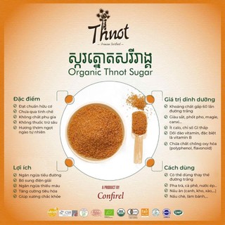 Mật Syrup Đường Thốt Nốt Hữu Cơ Thnot Confirel