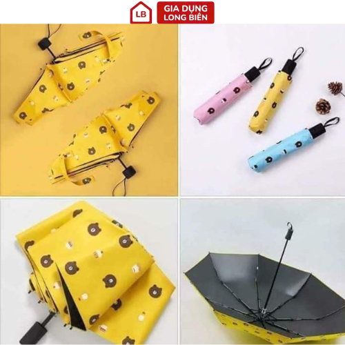 Ô Gấu Chống Tia UV - Thiết Kế Dễ Thương, Bảo Vệ Toàn Diện